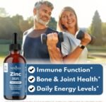 Liquid Zinc Drops for All Ages by NEW AGE - Zinc Sulfate for Immune Support, Vegan, Non-GMO & Gluten Free, 120 Day Supply, 4-Pack - Image 3
