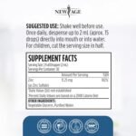Liquid Zinc Drops for All Ages by NEW AGE - Zinc Sulfate for Immune Support, Vegan, Non-GMO & Gluten Free, 120 Day Supply, 4-Pack - Image 4
