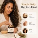 Zova Hair Growth Balm – Batana, Castor, Argan & Rosemary Oil Blend for Thicker, Stronger Hair – Deep Scalp Nourishing Hair Treatment for Men & Women – Natural Hair Repair & Moisturizing Balm 4 oz - Image 7