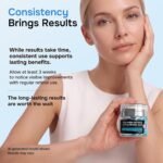Anti-Aging Face Moisturizer with Retinol, Collagen & Hyaluronic Acid - Moisturizer Face Cream for Women & Men - Visibly Firming & Hydrating Neck Cream - Day & Night Skin Care - 1.7 fl oz (Pack of 2) - Image 7