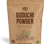 MB Herbals Guduchi Powder 8 oz / 0.5 LB (227 Gram) | Wildcrafted Guduchi Powder | Neem-Giloy | Processed from The Stems of Tinospora cordifolia Plants Grown on Neem Trees