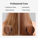 MAREE Deep Conditioning Hair Mask for Damaged Hair Treatment – Keratin Hair Care for Hydrating Growth Repair Moisturizing – Dry Curly Color Refreshing – 10 Fl Oz, White - Image 5