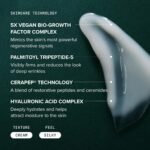 DRMTLGY Needle-less Growth Factor Serum | Firming Lifting Face Serum | Multi-peptides, Hyaluronic acid, Skin barrier support, Wrinkle care, Deep hydration, Daily firming - Image 6