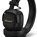 Marshall Milton A.N.C. Wireless On-Ear Headphones - Adaptive Noise Cancellation | 80 Hr Playtime | Microphone for Calls | Durable & Foldable Design for Travel | Spatial Audio - Black
