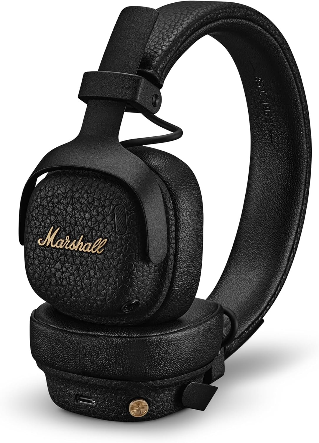 81nyGQ4AzL._AC_SL1500_.jpg Marshall Milton A.N.C. Wireless On-Ear Headphones - Adaptive Noise Cancellation | 80 Hr Playtime | Microphone for Calls | Durable & Foldable Design for Travel | Spatial Audio - Black - Image 1