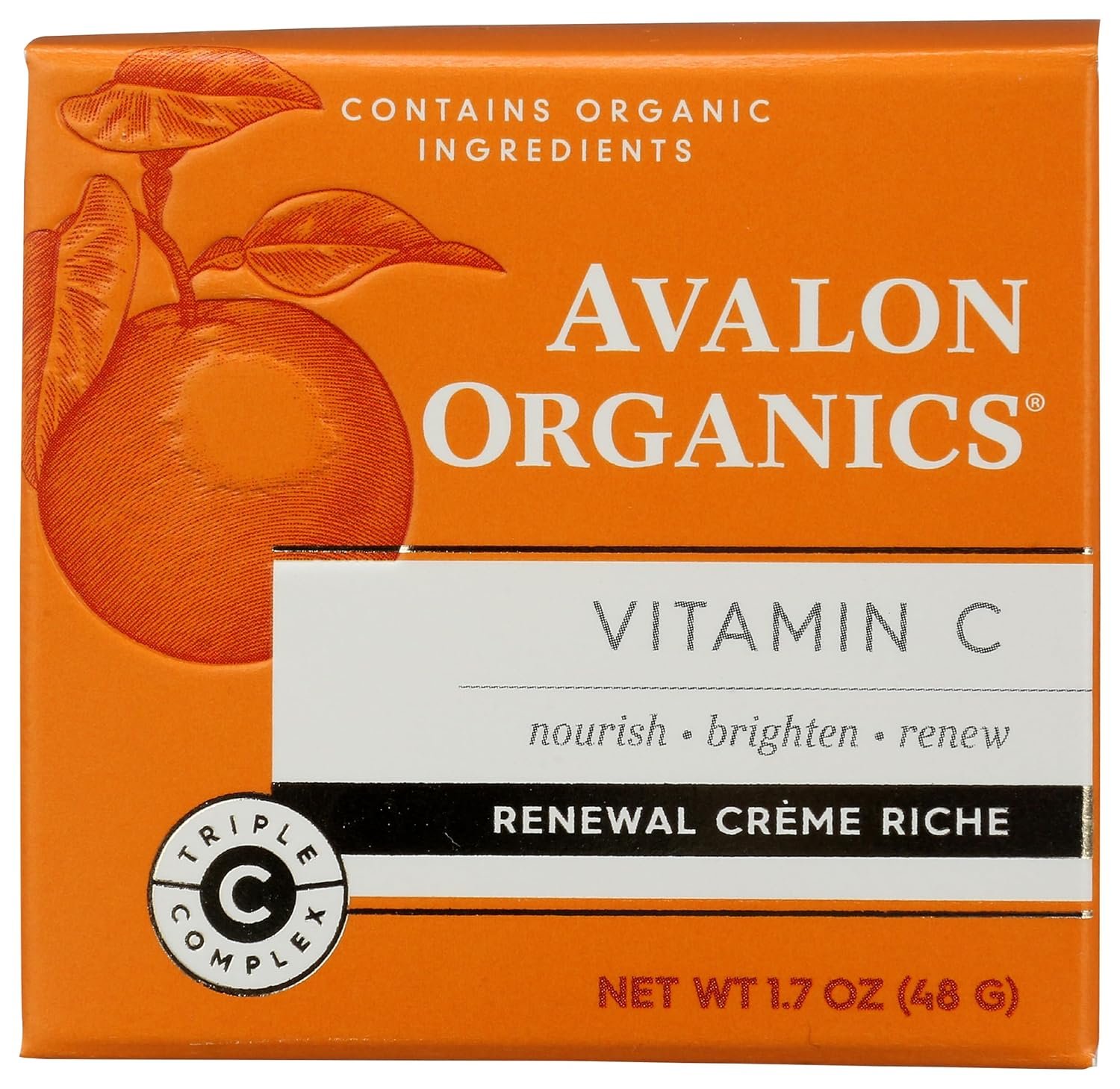 81qhmh7SgjL._SL1500_.jpg Avalon Organics Skin Moisturizer with Vitamin C, 1.7 Oz, Dermatologist Tested, Plant-Based Formula, Cruelty-Free - Image 1
