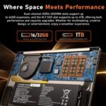 Gaming Laptop, 16 Inch Lap Top Computer 2026 with Ryzen 7 5825U Processor, 16GB DDR4, 1T SSD, Window 11 Pro, Backlit Keyboard, FHD Display 1920*1080P, WiFi 6, HDMI, for Student, Office, Business - Image 4