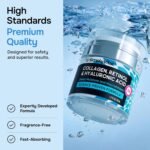 Anti-Aging Face Moisturizer with Retinol, Collagen & Hyaluronic Acid - Moisturizer Face Cream for Women & Men - Visibly Firming & Hydrating Neck Cream - Day & Night Skin Care - 1.7 fl oz (Pack of 2) - Image 6