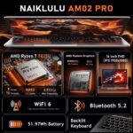 Gaming Laptop, 16 Inch Lap Top Computer 2026 with Ryzen 7 5825U Processor, 16GB DDR4, 1T SSD, Window 11 Pro, Backlit Keyboard, FHD Display 1920*1080P, WiFi 6, HDMI, for Student, Office, Business - Image 2