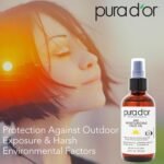 PURA D'OR 3.3 Oz ORGANIC AM Moisturizing Face Oil - Morning Glow Hydrating Skincare -Lightweight Moisturizer for Glowing Skin - All Natural, Vegan, Paraben-Free - Women & Men, Ayurvedic Skin Care - Image 4