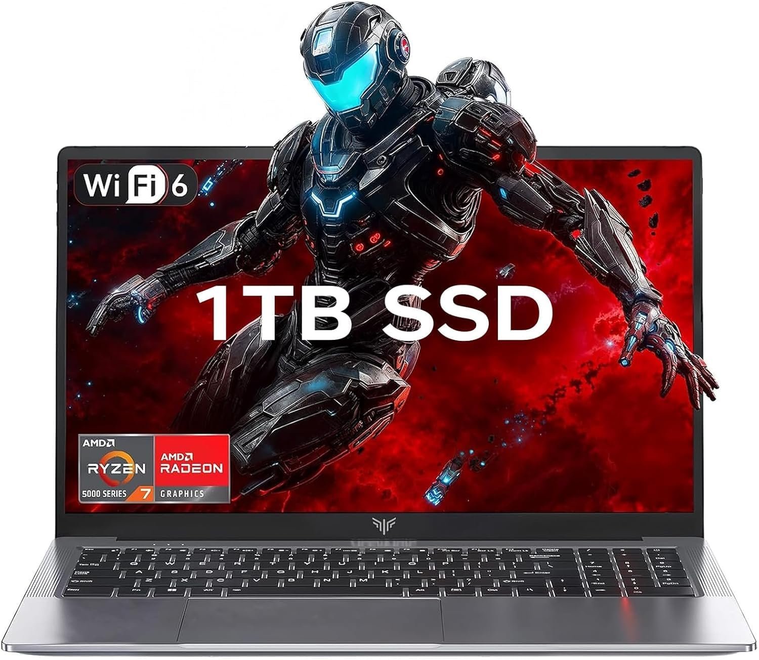 1786907163_71TRMEm1BKL._AC_SL1500_.jpg KAIGERR Gaming Laptop, 1TB NVMe SSD 16GB RAM Laptop Computer with AMD Ryzen 7 5825U(8C/16T, Up to 4.5GHz), 15.6inch Windows 11 Laptop, Radeon RX Vega 8 Graphics,WiFi 6 for Creative & Business - Image 1