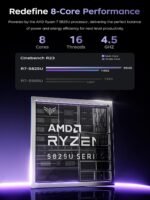 KAIGERR Gaming Laptop, 1TB NVMe SSD 16GB RAM Laptop Computer with AMD Ryzen 7 5825U(8C/16T, Up to 4.5GHz), 15.6inch Windows 11 Laptop, Radeon RX Vega 8 Graphics,WiFi 6 for Creative & Business - Image 3
