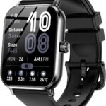 Smart Watch for Men Women, 1.83" HD Touch Screen with Bluetooth Call, IP68 Waterproof, 140+ Sport Modes, Fitness Tracker with Heart Rate & Sleep Monitor, Pedometer, Compatible with Android iPhone