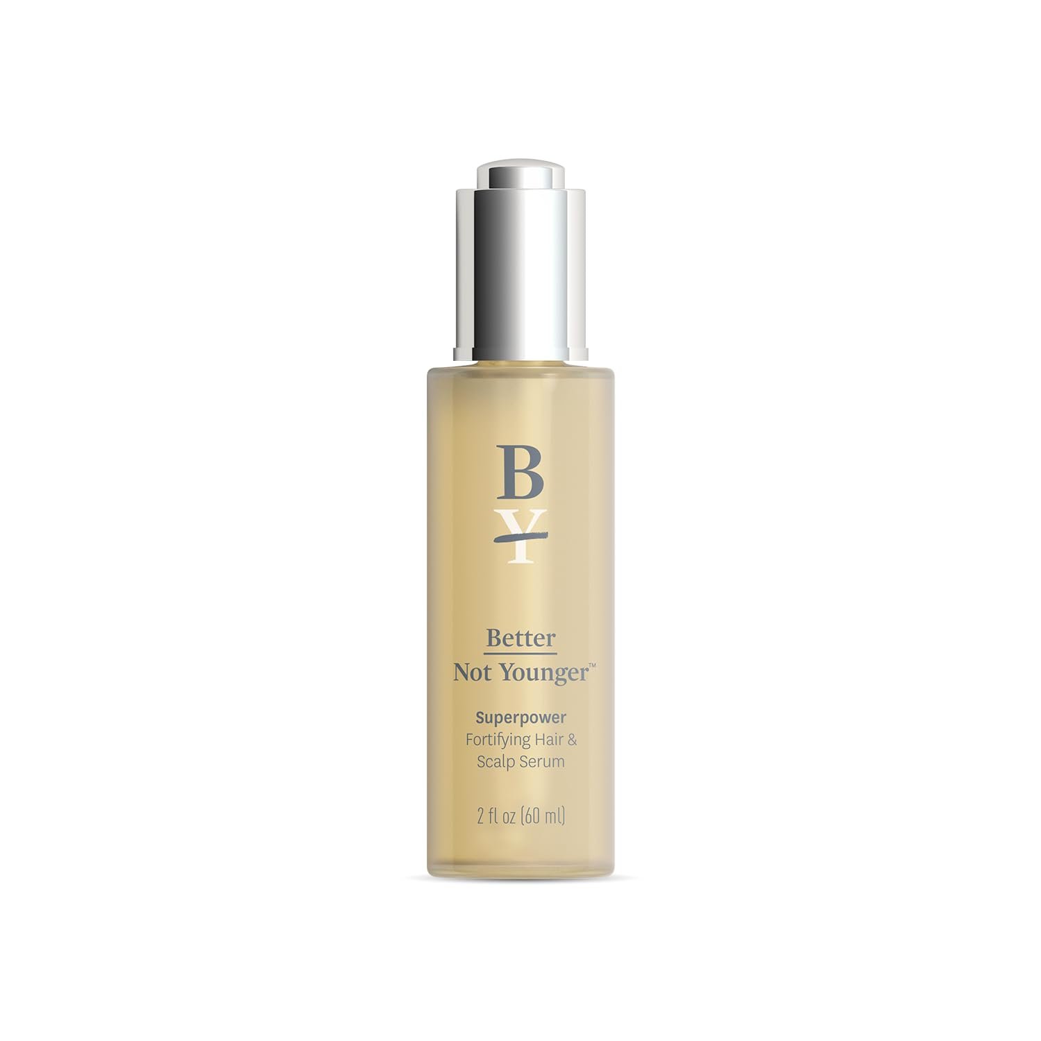 41ZGANPigSL._SL1500_.jpg Better Not Younger Densifying Hair & Scalp Serum for Thinning Hair 2oz | Daily scalp serum with Biotin, Niacinamide & Procapil™ helps support fuller, thicker-looking hair for women 40+. - Image 1