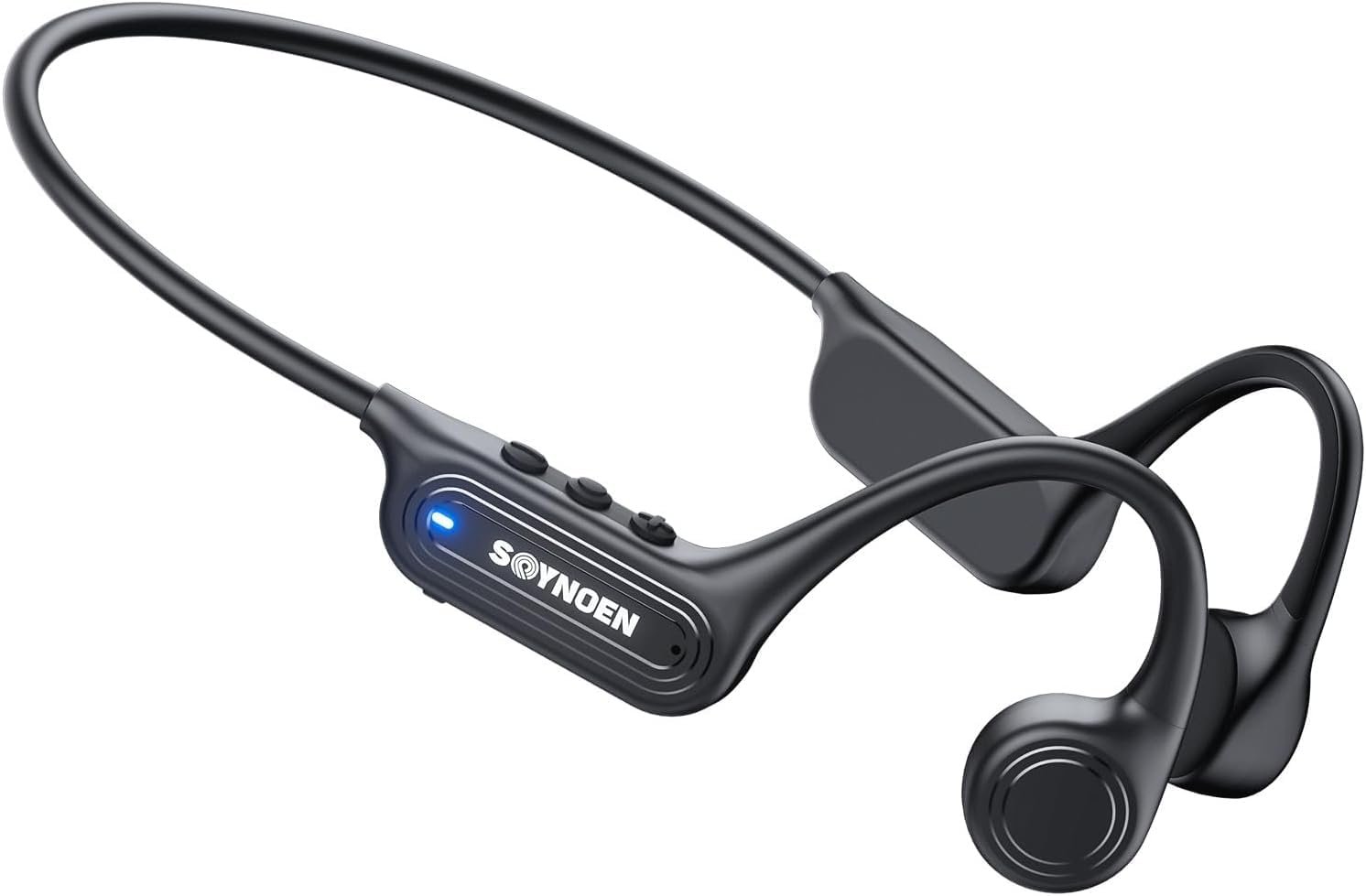51G3gcdmgyL._AC_SL1492_.jpg Bone Conduction Headphones, Open Ear Headphones with Bluetooth 6.0 - Image 1