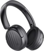 Bluetooth Headphones, Hybrid Active Noise Cancelling Over Ear Headphones | 35H Playtime, HiFi Stereo Foldable wireless Headphones with Foam Ear Cups for Sports, Office, Travel