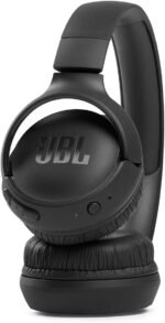 JBL Tune 510BT: Wireless On-Ear Headphones with Purebass Sound - Black - Image 4