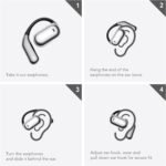 Open Ear Earbuds Wireless Bluetooth 5.4, Bluetooth Earbuds with Earhooks, HiFi Stereo Open Ear Headphones with ENC Mic, IP7 Waterproof Wireless Headphones for Running, Sports, Workout and Business - Image 5