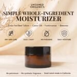 Untamed Organics Beef Tallow Balm for Skin & Face with Castor Oil & Frankincense - 100% Grass-Fed Tallow Face & Body Moisturizer for Dry Sensitive Skin - 2 oz - Image 2
