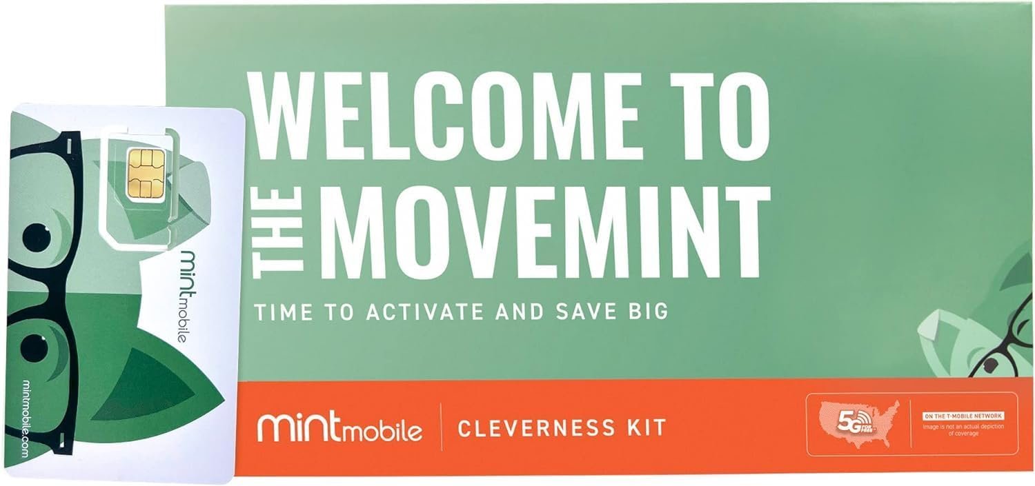 61GjGBJErFL._AC_SL1500_.jpg $30/mo. Mint Mobile Phone Plan with Unlimited Talk, Text & Data for 3 Months (3-in-1 SIM Card) - Image 1