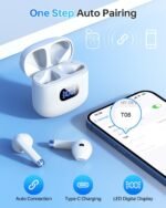KTGEE Wireless Earbuds Bluetooth 5.3 Ear Buds Headphones, 40Hrs Playback - Image 2