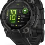 Garmin Instinct® 3 AMOLED, Rugged GPS Smartwatch, 45mm, Black