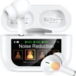 Wireless Earbuds, Smart Touchscreen Ear Buds, ANC Headphones, Bluetooth 5.4