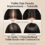 Herbal Hair Growth Oil for Healthy Hair & Scalp,Made in USA,2 fl oz | Rosemary, Moringa, Amla, Bhringaraj & More | With Biotin & Vitamin E | Organic Ingredients | Reduce Hair Fall & Thinning - Image 6