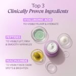 FIÈRA MoistureWiser – Anti-Aging Face Moisturizer for Mature Skin – Hydrating Face Cream with Peptides to Firm & Smooth – Facial Moisturizer, Face Lotion & Skin Care – Day & Night – 1.69 fl oz - Image 3