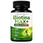 Biotin and Collagen Supplements, Biotina Max Colageno Capsules, 60 Count