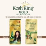 KESH KING Ayurvedic Hair Oil | Herbal Oil with Bhringraj & Amla | Enhance Hair Growth | Reduce Hairfall | Nourishes Scalp | Provides Long & Thick Hair | 3.38 Fl Oz/100ml - Image 2