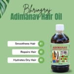 Adivasi Bhringraj Herbal Hair Oil - For Stronger, Longer And Thicker Hair Hair Oil (100ml) Pack 5 - Image 5