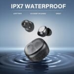 Wireless Earbuds, Hybrid ANC 40dB Noise Cancelling Headphones, 50H Playtime, Bluetooth 5.4, 10mm Drivers with 5 EQ, ENC Dual Mic, IPX7 Waterproof, Digital Battery Display iOS/Android Sport/Sleep - Image 9