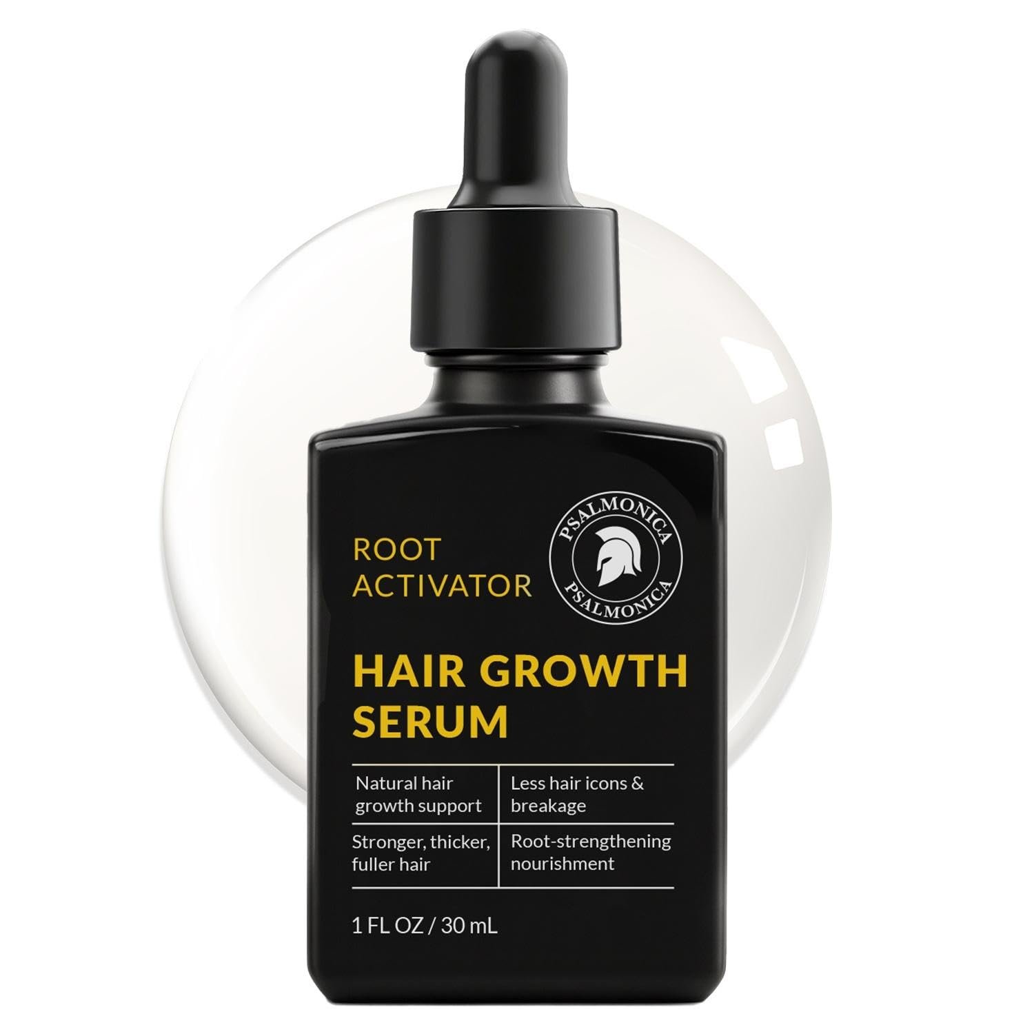 61oc2OhuG1L._SL1500_.jpg Hair Growth Serum: Root Activator Scalp Treatment for Hair Loss & Regrowth with Rosemary Oil - Botanical DHT Blocker Hair Thickening Formula for Thinning Hair - for Women & Men (1 Fl Oz (Pack of 1)) - Image 1