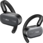 TOZO O2 Open Ear Wireless Earbuds,Multi-Angle Adjust 42H Bluetooth 5.3 | Multi-Angle Adjustable Comfort Fit Bluetooth Headphones, Rich Bass, Crystal Clear Calls, Perfect For Sport Driving Work