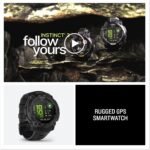 Garmin Instinct® 3 AMOLED, Rugged GPS Smartwatch, 45mm, Black - Image 9