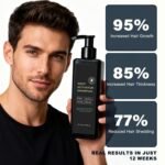 Root Activator Shampoo For Men - Hair Growth Shampoo for Hair Loss and Thinning Hair - 300 mL/10.1 fl oz - Image 6