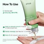 Anua Heartleaf Quercetinol Pore Deep Cleansing Foam, 5.07 fl.oz | Face wash for Pore Refining Cleanser, Hydrating Daily Cleanser For Double Cleansing, Gentle Foaming with BHA, Korean Skincare - Image 7
