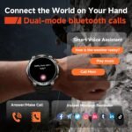 KPEP Smart Watch for Men (Answer/Make Call) - 1.53" HD Military Smartwatch - Image 3