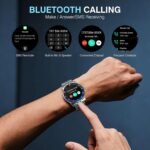 GPT Smart Watch for Men, Answer/Make Call, Fitness Tracker, IP67, 44mm | 1.19" AMOLED Display, 24/7 Heart Rate/Blood Oxygen/Blood Pressure/Sleep Monitor, 107 Sports Modes, Compatible Android iPhone - Image 5