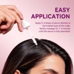 5% Minoxidil Hair Growth Women, Minoxidil for Women Hair Growth Serum with Biotin & Castor Oil, Helps Reduce Hair Loss & Thinning, Strengthens Roots, 60ml x 2 Bottles - Image 6