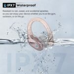 HAOYUYAN Sports Bluetooth Headphones, 80Hrs Playtime Wireless Earbuds with LED Power Display, IPX7 Waterproof Earphones for Workout/Running, Noise Canceling Headset Ear Buds - Image 7