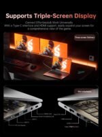 KAIGERR 2026 Gaming Laptop, 24GB DDR5 512GB NVMe SSD Laptop Computer with AMD Ryzen 7 H255(8C/16T, Up to 4.9GHz), 16.0 inch Windows 11 Laptop, Radeon RX Vega 8 Graphics,WiFi 6, Backlit KB - Image 5