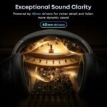 Hybrid Active Noise Cancelling Bluetooth Headphones Wireless Headphones - Image 6