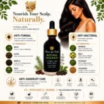 Herbal Hair Growth Oil for Healthy Hair & Scalp,Made in USA,2 fl oz | Rosemary, Moringa, Amla, Bhringaraj & More | With Biotin & Vitamin E | Organic Ingredients | Reduce Hair Fall & Thinning - Image 8