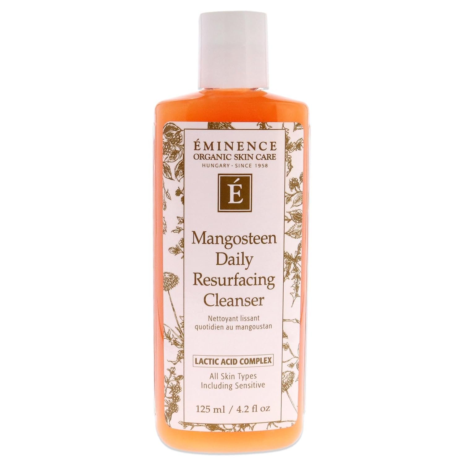 716k27g9E9L._SL1500_.jpg Eminence Organic Skincare Mangosteen Daily Resurfacing Cleanser, 4.2 Ounce - Image 1