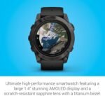 Garmin epix Pro (Gen 2) Sapphire, High Performance Smartwatch, 51mm, Black | Premium Multisport GPS Smartwatch, AMOLED Display, Built-In Flashlight, Advanced Training Metrics & Recovery Insights - Image 5