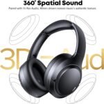 Hybrid Active Noise Cancelling Bluetooth 6.0 Headphones 120H Long Playtime, 6 ENC Mic, Over Ear Headphones Wireless, Hi-Res Audio, Memory Foam Earcup, Transparency Mode ANC Headphone for Travel Office - Image 5