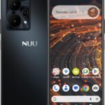 NUU X10 5G Unlocked Smartphone, Android 16, 128GB, All Carriers, Black