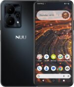 NUU X10 5G Unlocked Smartphone, Android 16, 128GB, All Carriers, Black
